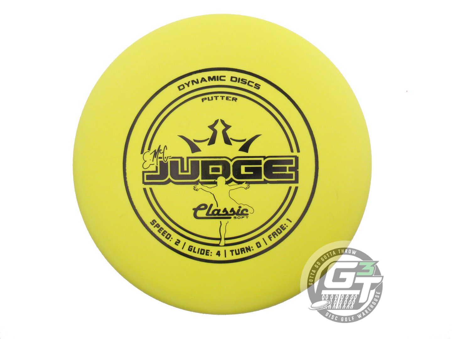 Dynamic Discs Classic Soft EMAC Judge Putter Golf Disc (Individually Listed)