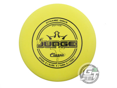 Dynamic Discs Classic Soft EMAC Judge Putter Golf Disc (Individually Listed)