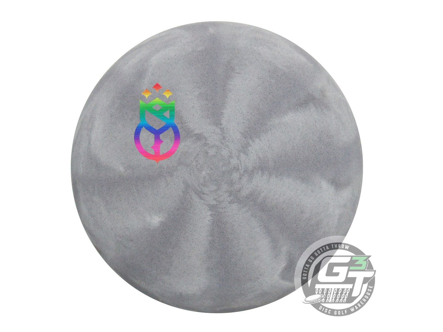 USED DGA [ALLEN] ProSeries Steady BL 175g Gray Rainbow Laser Foil A Putter Disc