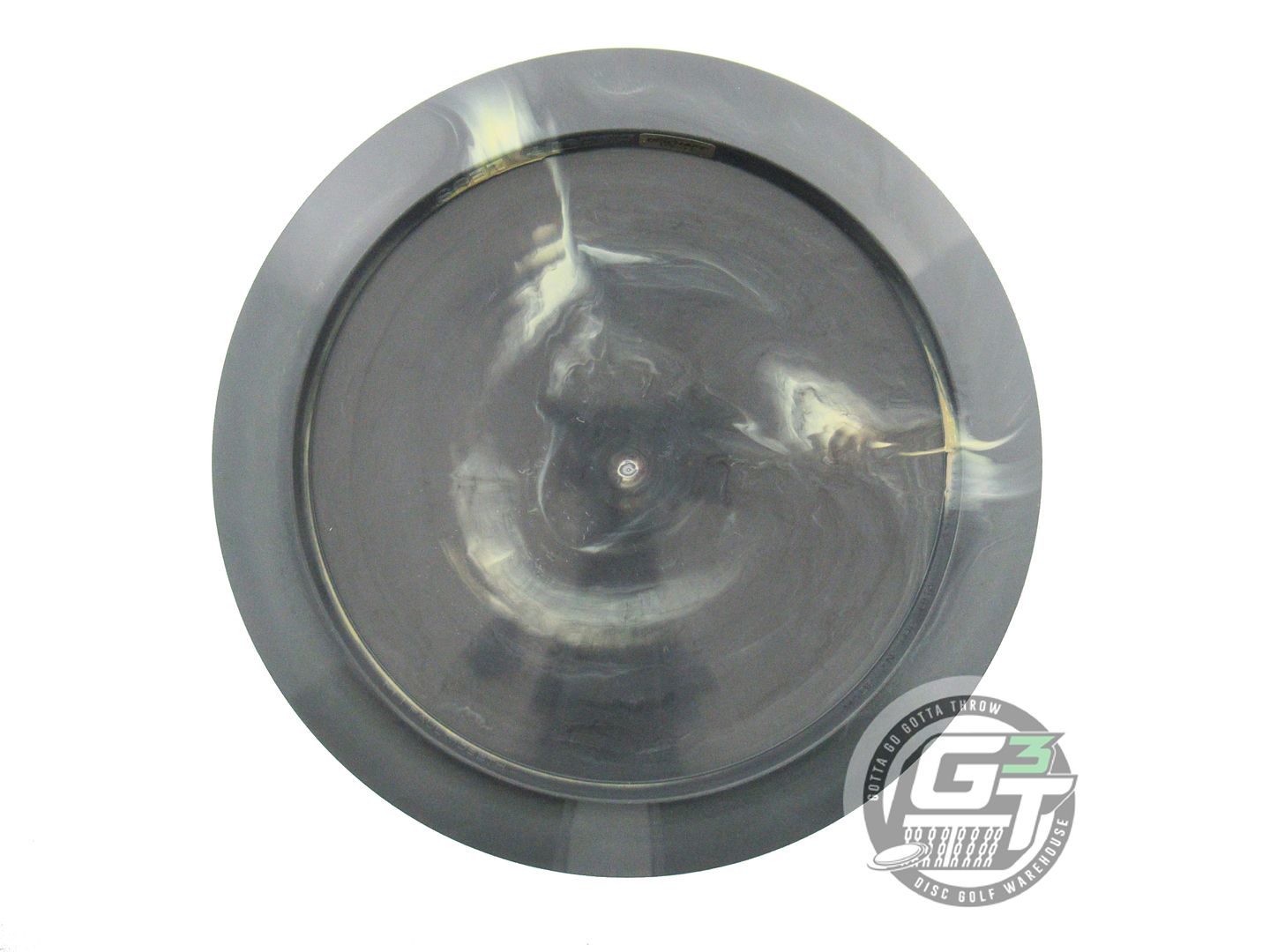 NOS Discraft [McBETH] ESP Zeus 175g Dark Gray Pink Heart SIGNED Driver Golf Disc