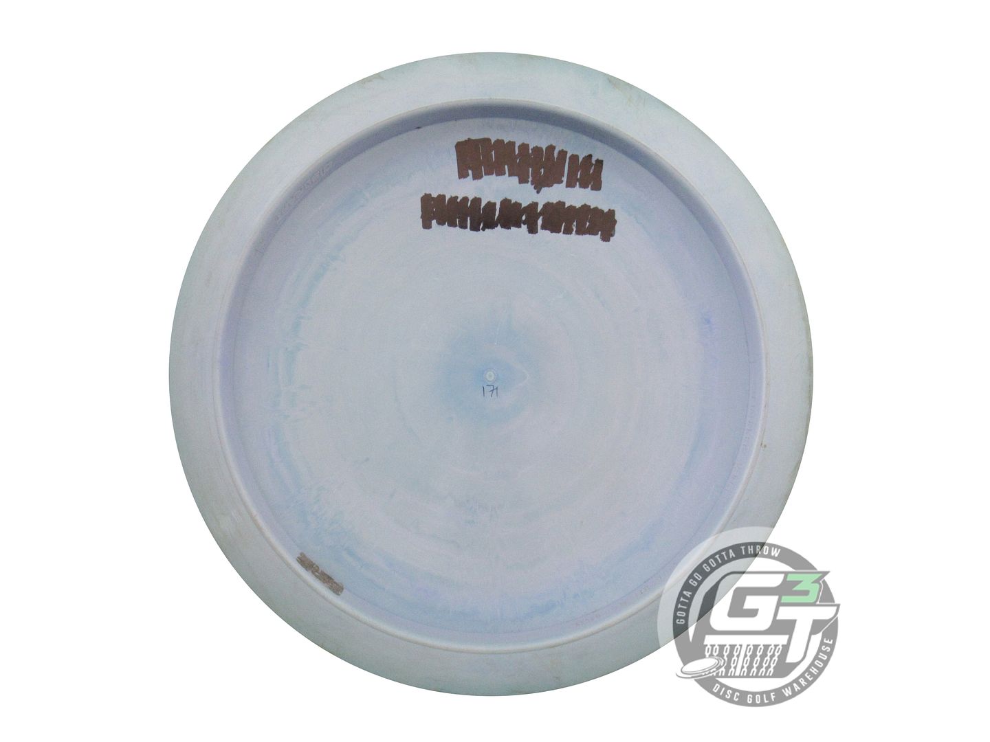 USED Discraft [NGDG] ESP Heat 171g Blue Black Stamp Distance Driver Golf Disc