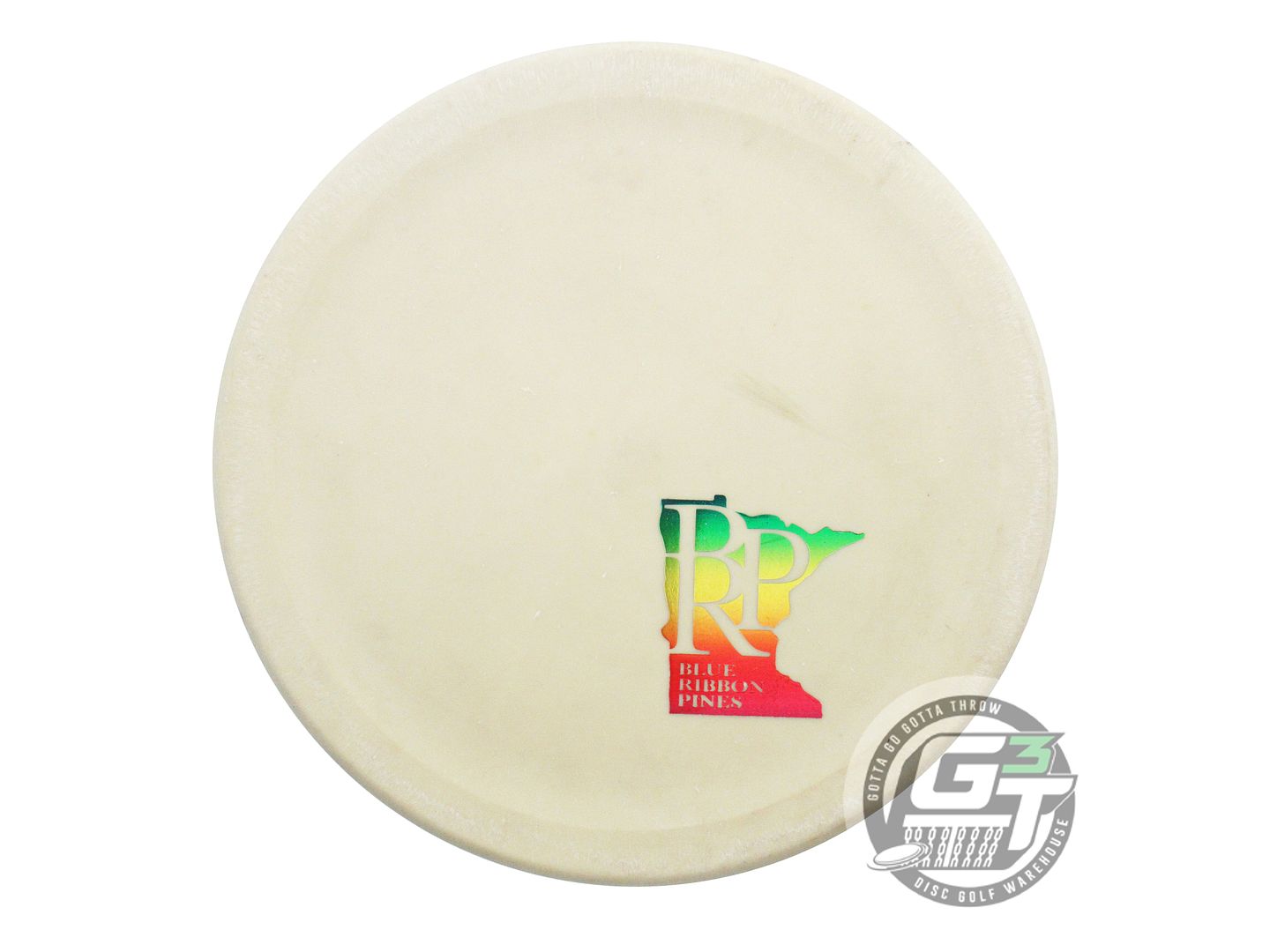 USED Gateway [BLUE RIBBON PINES] Firm War Spear 176g Ivory Rainbow Putter Disc