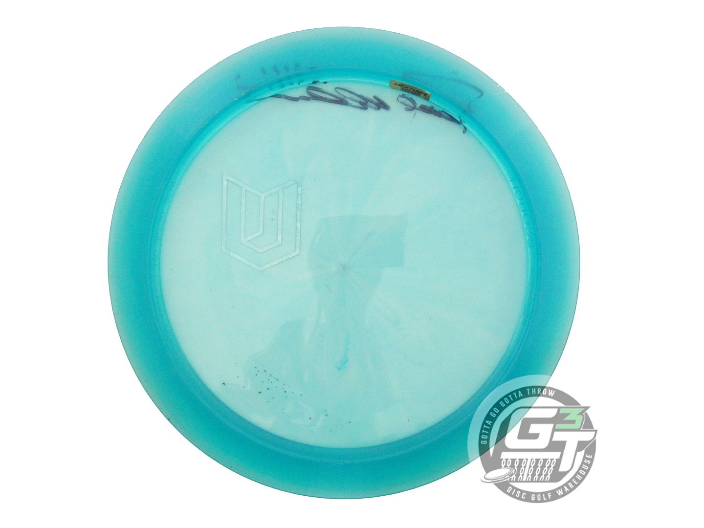 USED Discraft [ULIBARRI] CryZtal Scorch 174g Teal SIGNED Distance Driver Disc