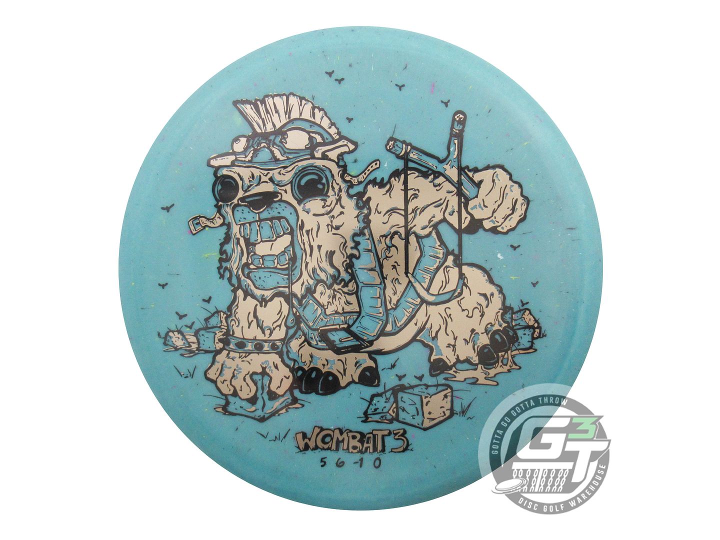 Innova Limited Edition Unhinged Stamp Splatter Star Wombat3 Midrange Golf Disc (Individually Listed)