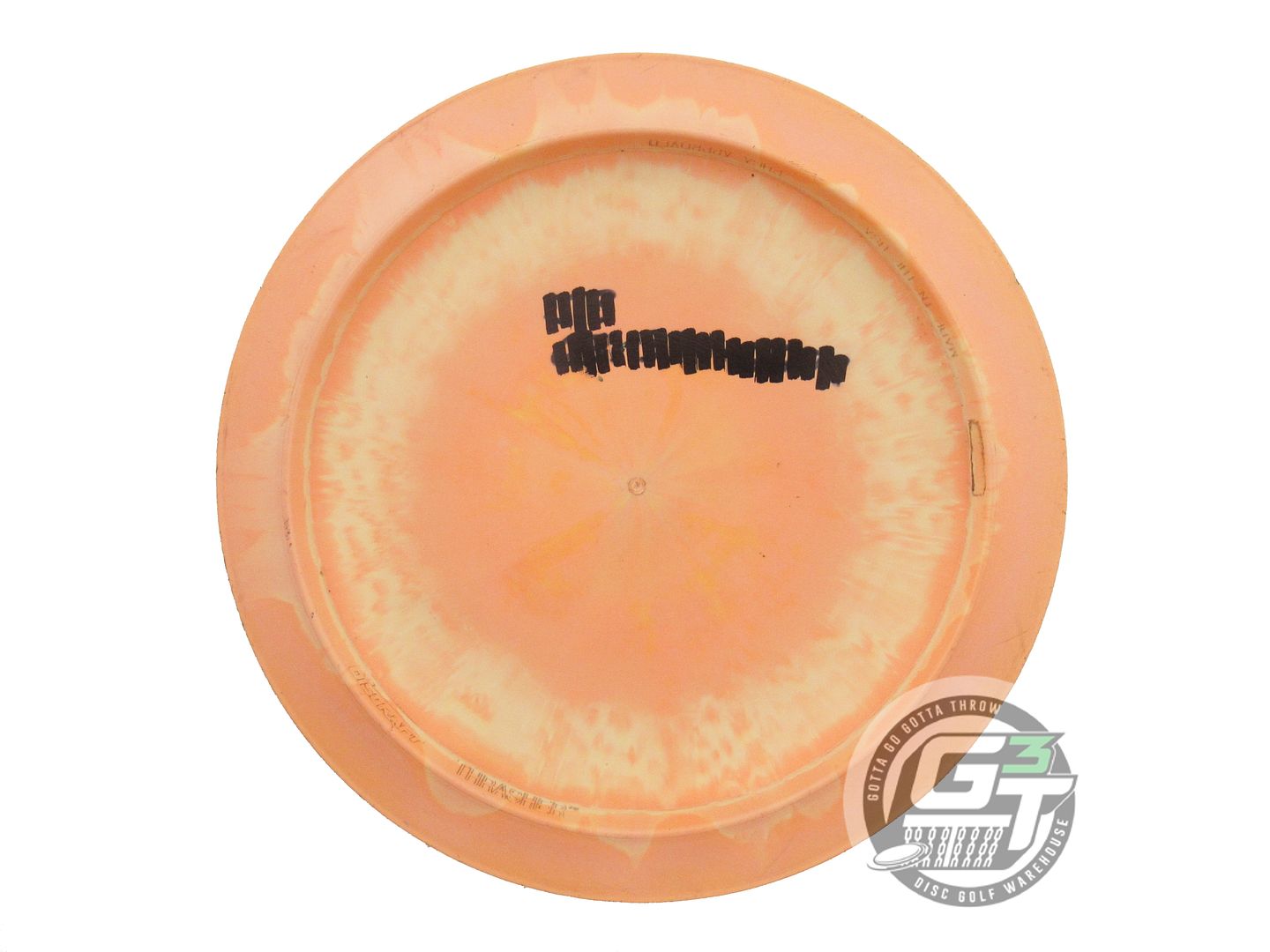 USED Discraft ESP Thrasher 175g Orange Gold Glitter Foil Distance Driver Disc