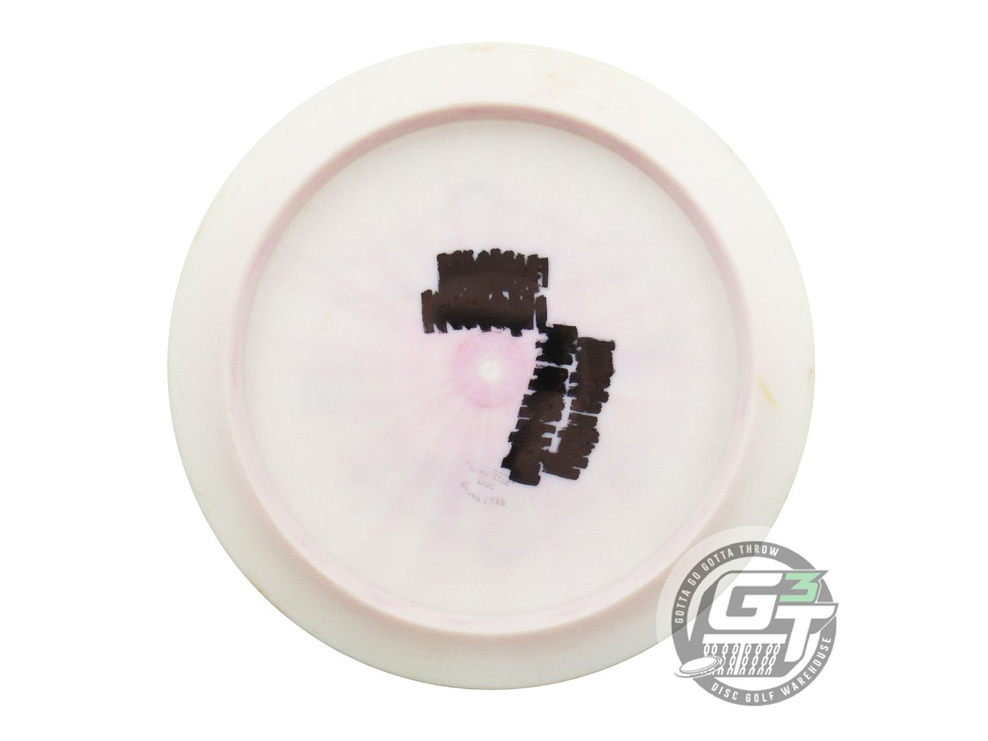 USED Lone Star Bravo Warbird 172g White Blue Foil Distance Driver Golf Disc