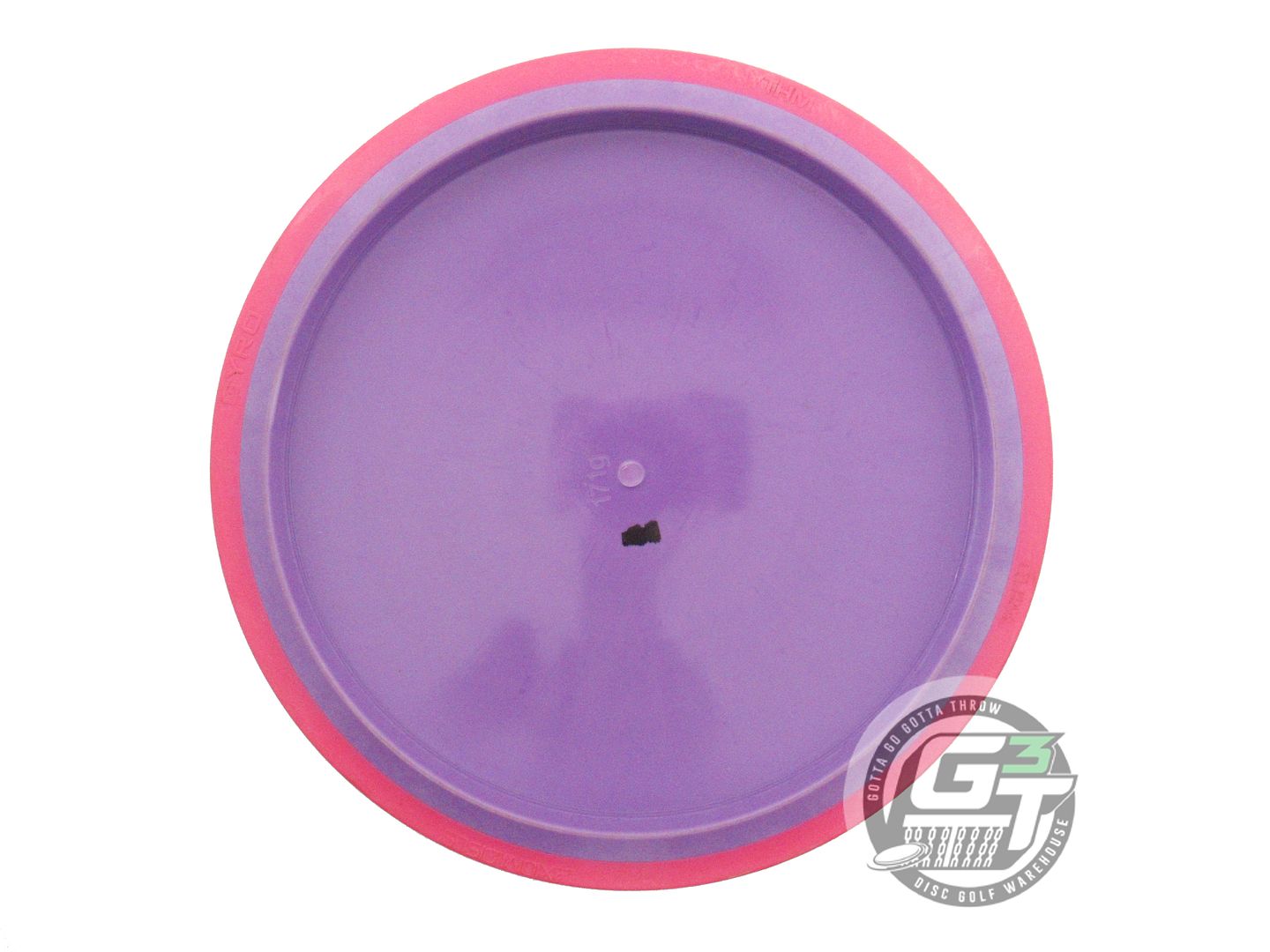 USED Axiom Discs Fission Rhythm 171g Purple Pink Rim Distance Driver Disc