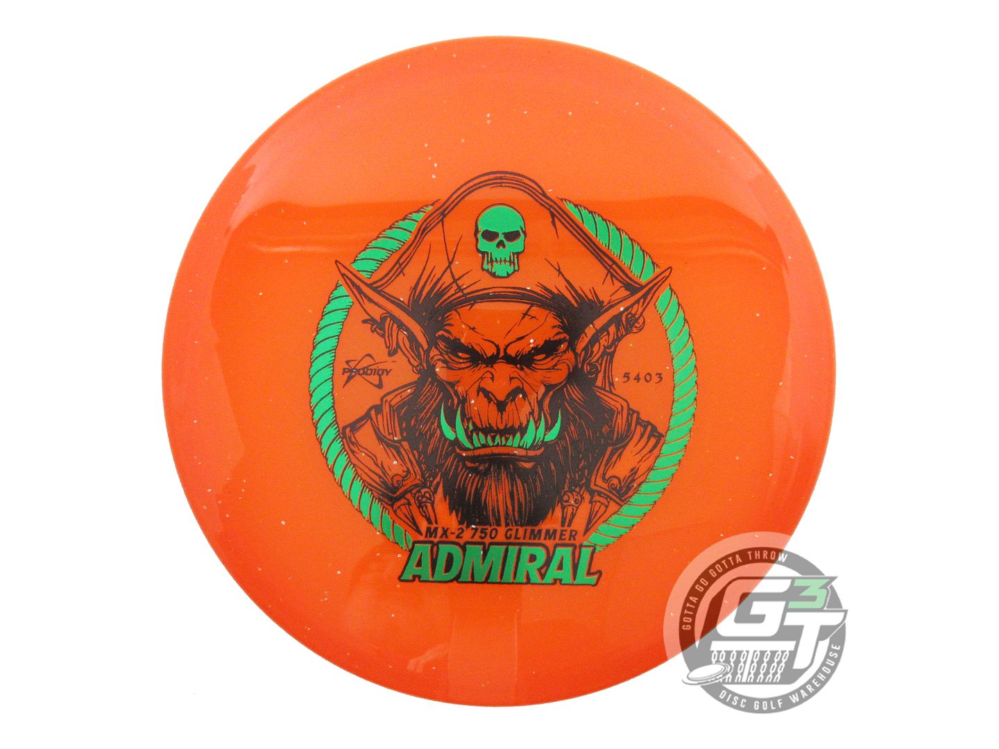 Prodigy Limited Edition Admiral Stamp Glimmer 750 Series MX2 Midrange Golf Disc (Individually Listed)