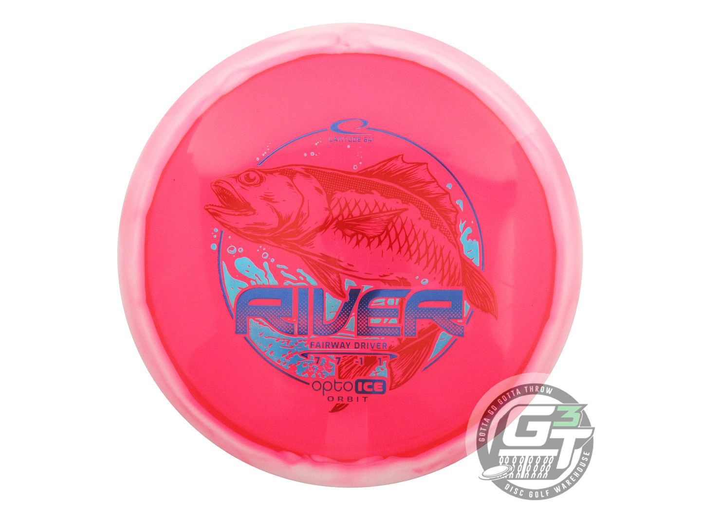 Latitude 64 Opto Ice Splash River Fairway Driver Golf Disc (Individually Listed)