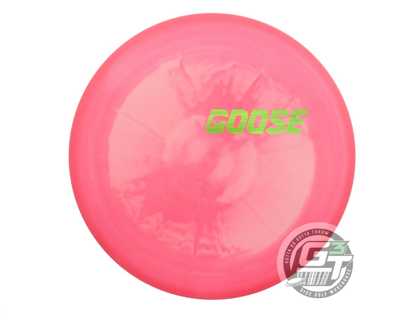NOS Discraft [GOOSE] ESP Buzzz 178g Pink Lime Laser Foil Midrange Golf Disc