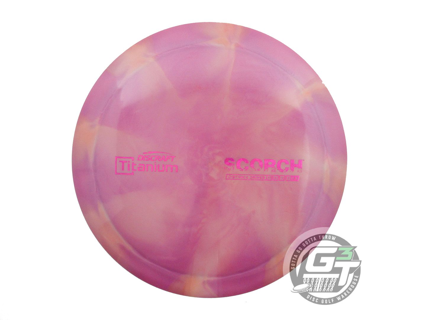 Discraft Titanium Scorch Distance Driver Golf Disc (Individually Listed)