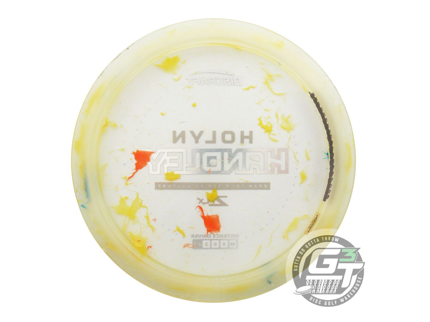 USED Discraft [HANDLEY] Jawbreaker Z FLX Vulture 172g Blue Camo Foil Driver Disc