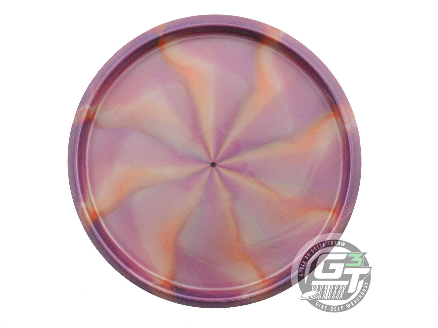 NOS Discraft Titanium Zone 175g Purple-Orange Putter Golf Disc