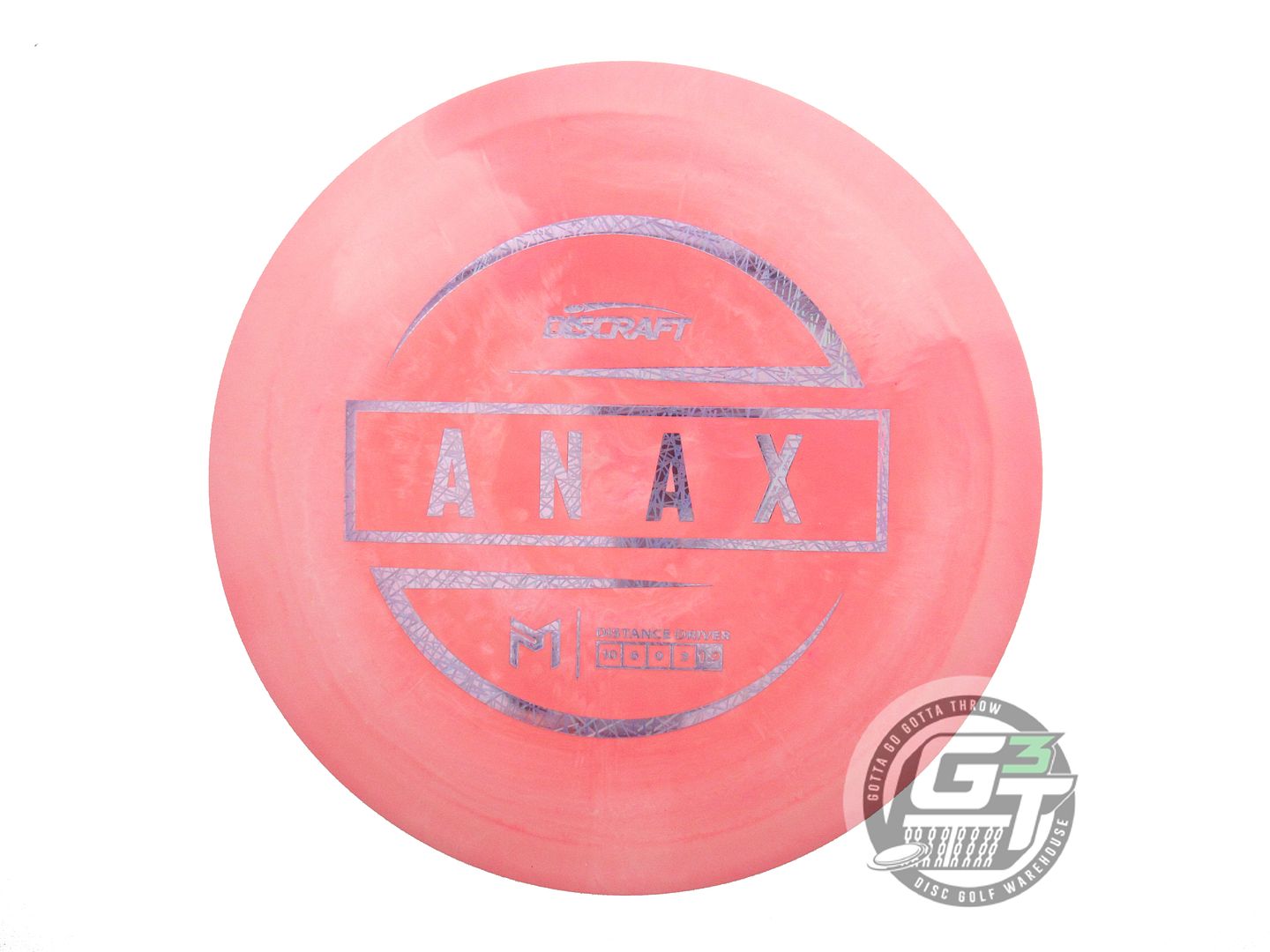 NOS Discraft [McBETH] ESP Anax 176g Pink Money Foil Driver Golf Disc