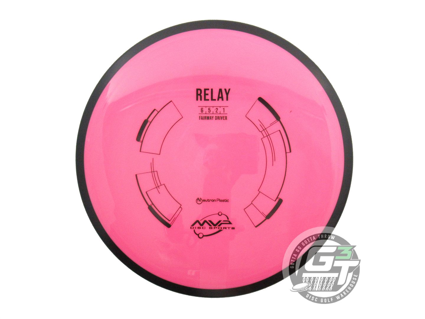 USED MVP Disc Sports Neutron Relay 157g Pink Fairway Driver Golf Disc