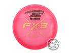 USED Prodigy Discs 400 FX3 177g Pink Gold Star Foil Fairway Driver Golf Disc