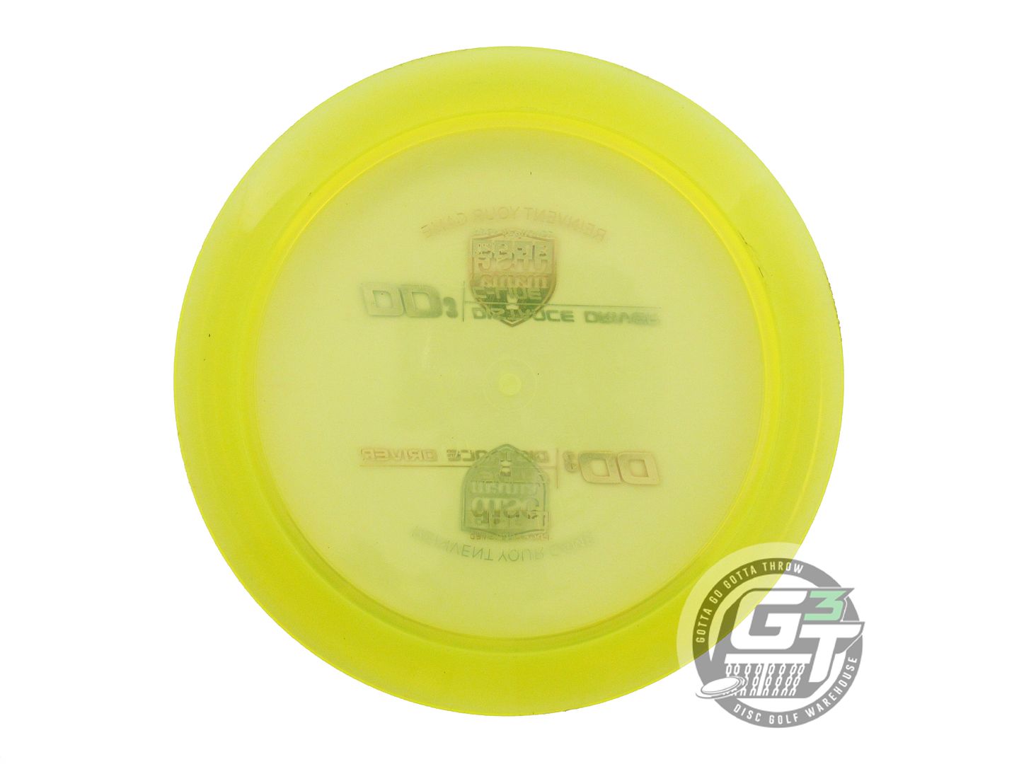 USED DiscMania X-OUT C-Line DD3 174g Yellow Distance Driver Golf Disc