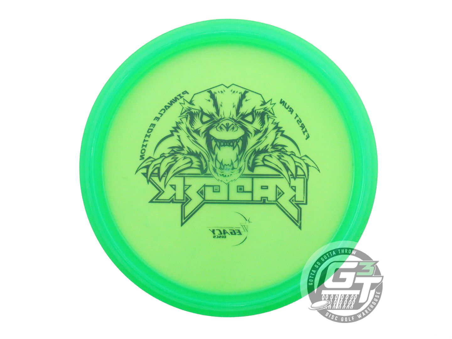 USED Legacy Discs FIRST RUN Pinnacle Badger 175g Green Black Stamp Midrange Disc