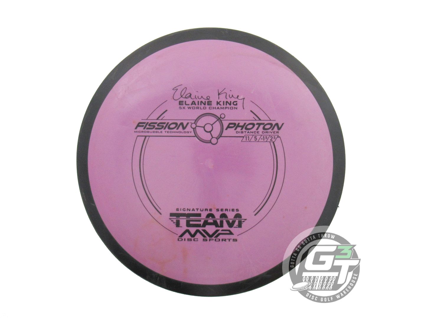 USED MVP Disc Sports [KING] Fission Photon 175g Purple Driver Golf Disc