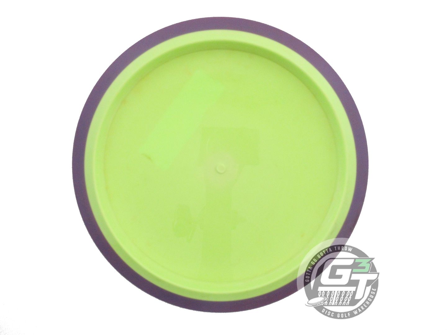 USED Axiom Discs Neutron Virus 175g Yellow Purple Rim Distance Driver Golf Disc
