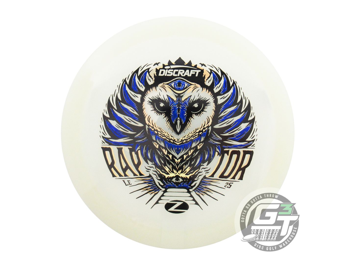 Discraft Limited Edition 2025 Ledgestone Open UV Elite Z Raptor Distance Driver Golf Disc (Individually Listed)