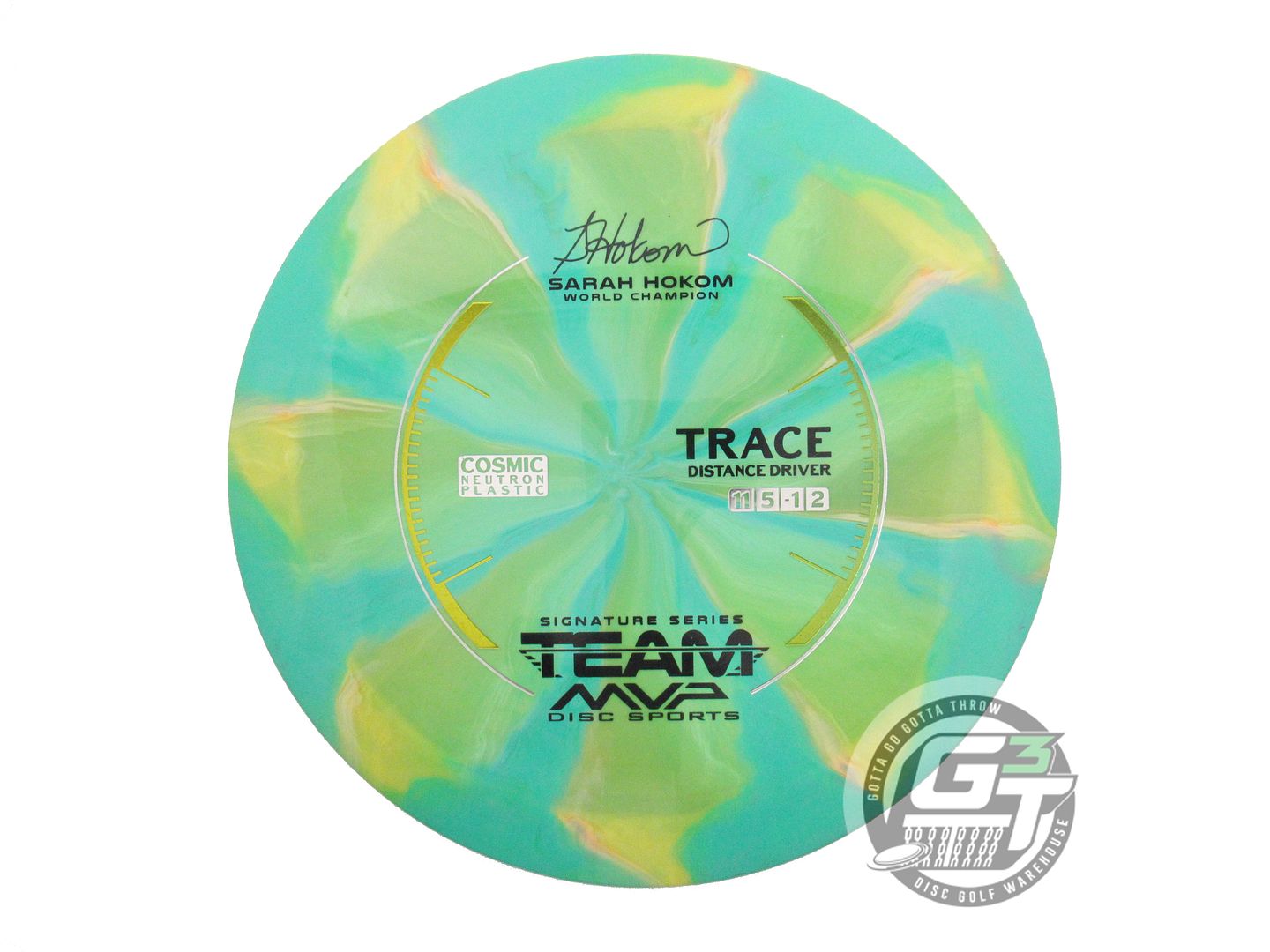 USED Streamline Discs [HOKOM] Cosmic Neutron Trace 175g Green-Lime Driver Disc