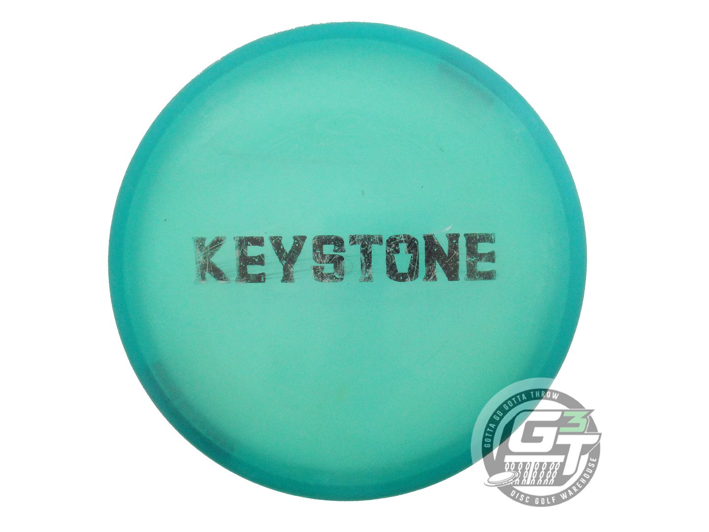USED Latitude 64 Opto Keystone 173g Seafoam Black Stamp Putter Golf Disc