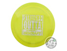 USED Discraft STRAIGHT OUTTA Z Raptor 174g Yellow Distance Driver Golf Disc