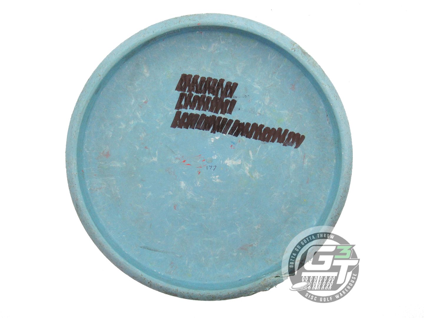 USED Discraft Jawbreaker Roach 177g Teal Black Stamp Putter Golf Disc
