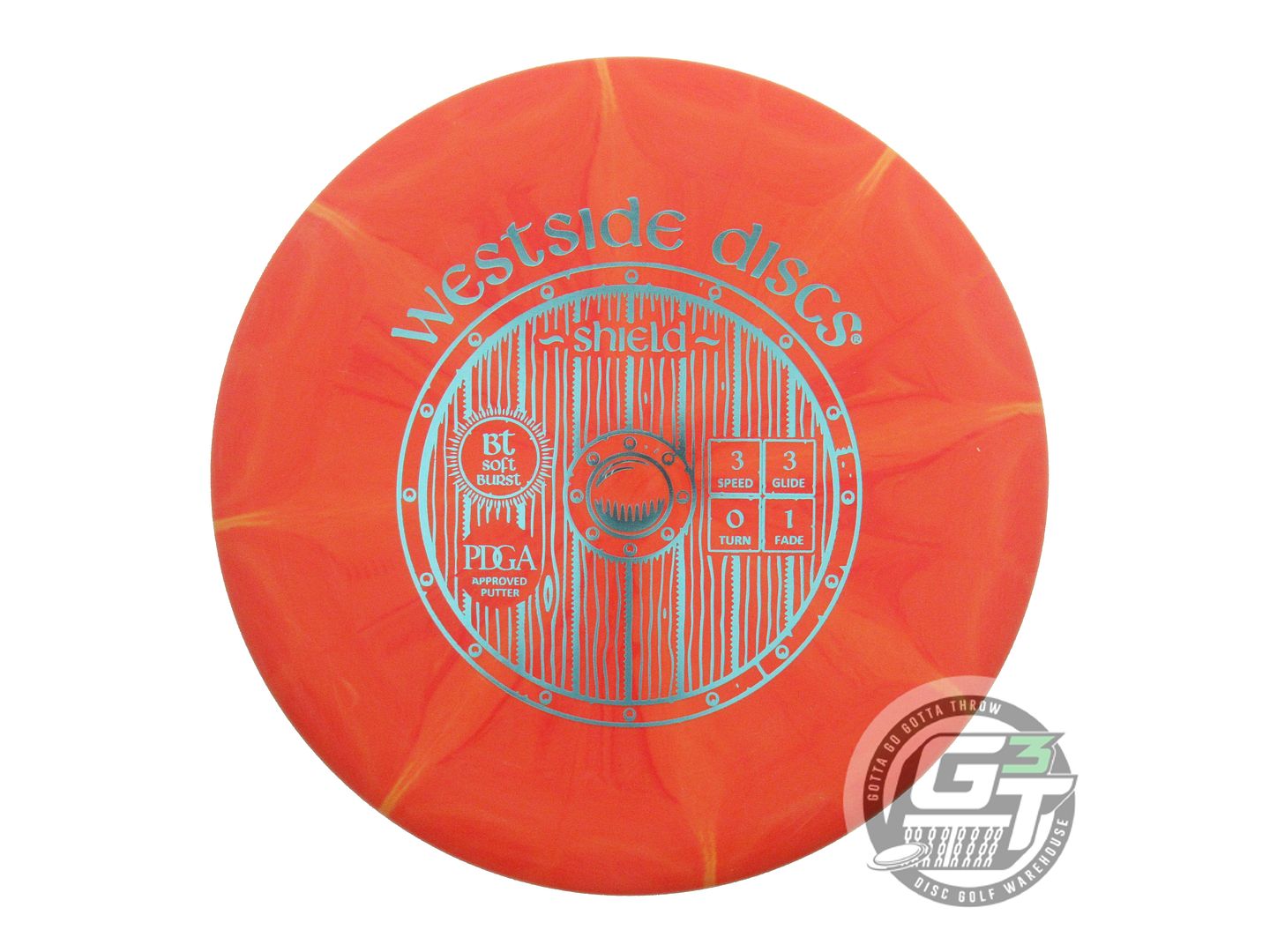 Westside BT Soft Burst Shield Putter Golf Disc (Individually Listed)