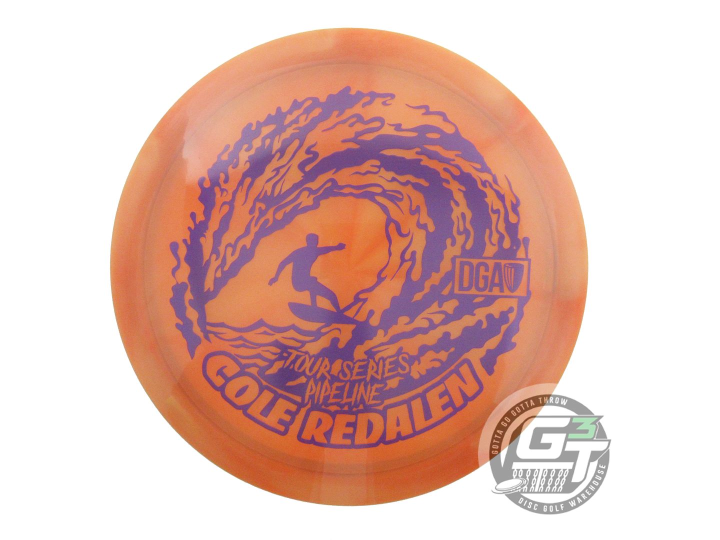 DGA Limited Edition 2023 Tour Series Cole Redalen Swirl Tour Series Pipeline Fairway Driver Golf Disc (Individually Listed)
