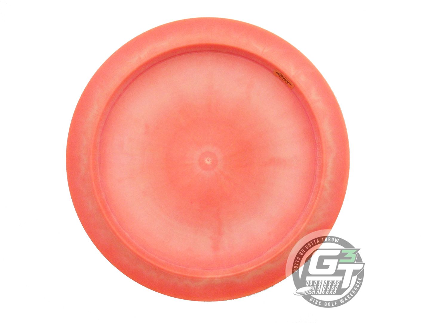 NOS Discraft [McBETH] ESP Force 176g Orange Red Stamp Distance Driver Golf Disc