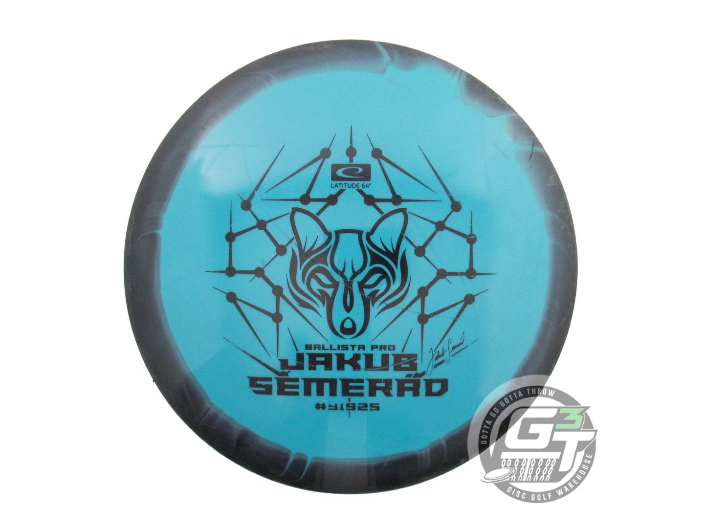 USED Latitude 64 [SEMERAD] Gold Orbit Ballista Pro 176g Black-Teal Driver Disc