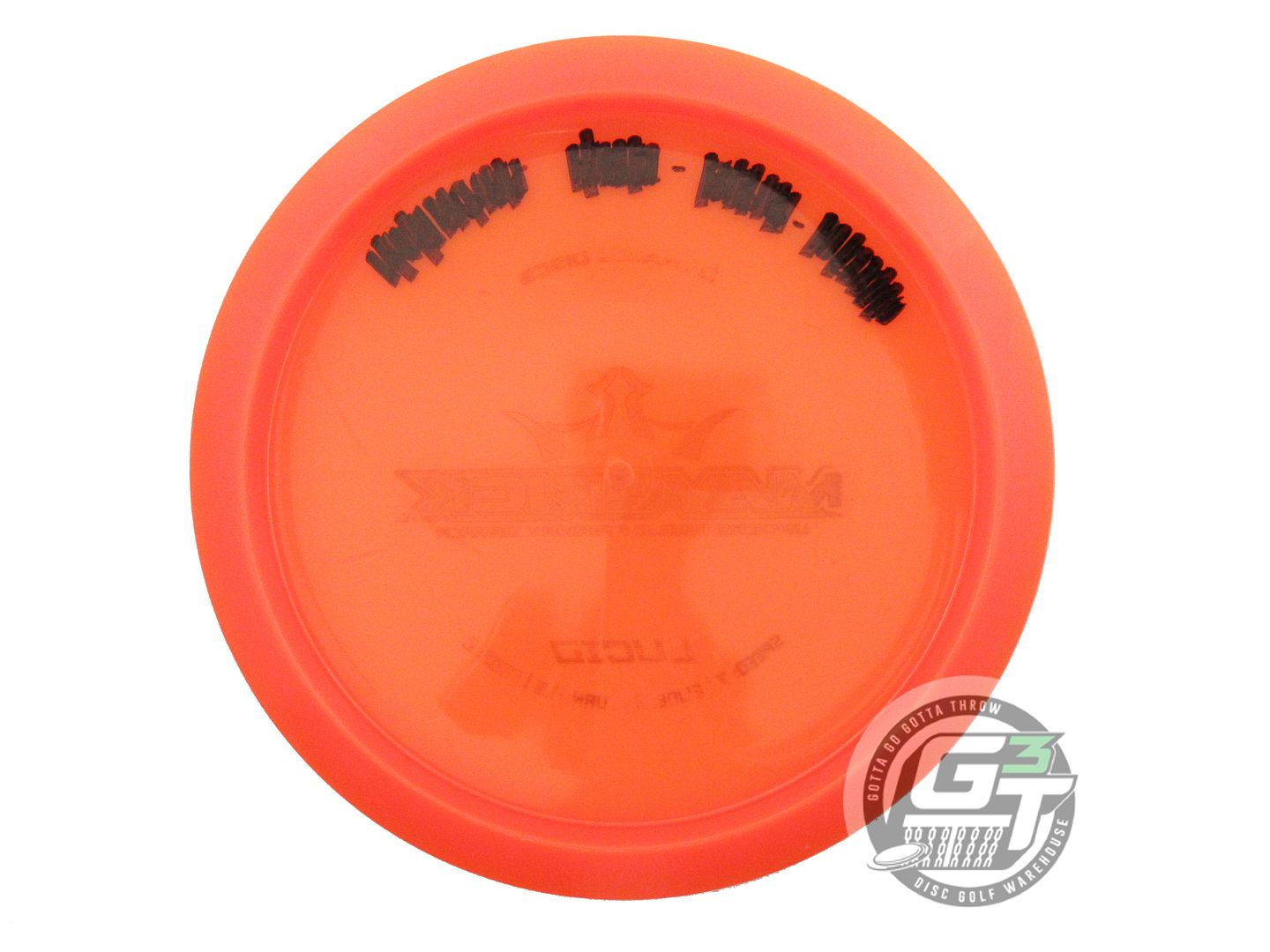 USED Dynamic Discs Lucid Maverick 171g Orange Blue Foil Distance Driver Disc