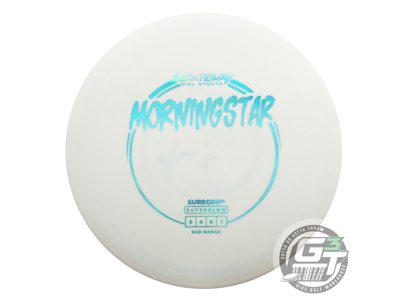 Gateway Super Glow Morningstar Midrange Golf Disc (Individually Listed)
