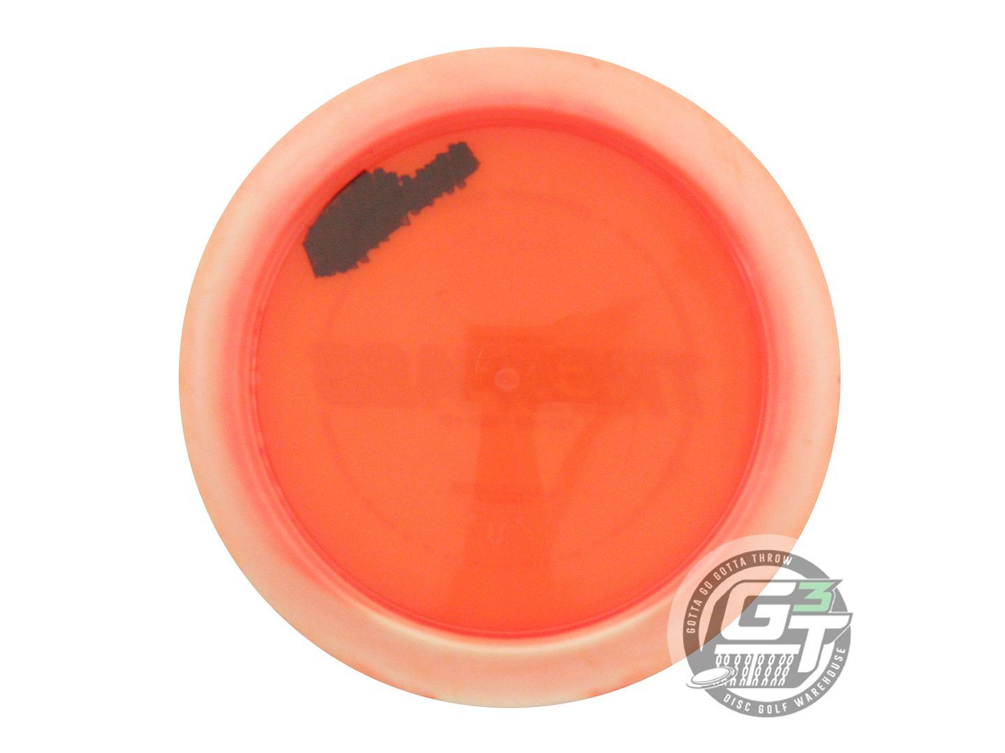 USED Dynamic Discs Lucid Ice Orbit Trespass 173g White-Orange Driver Golf Disc