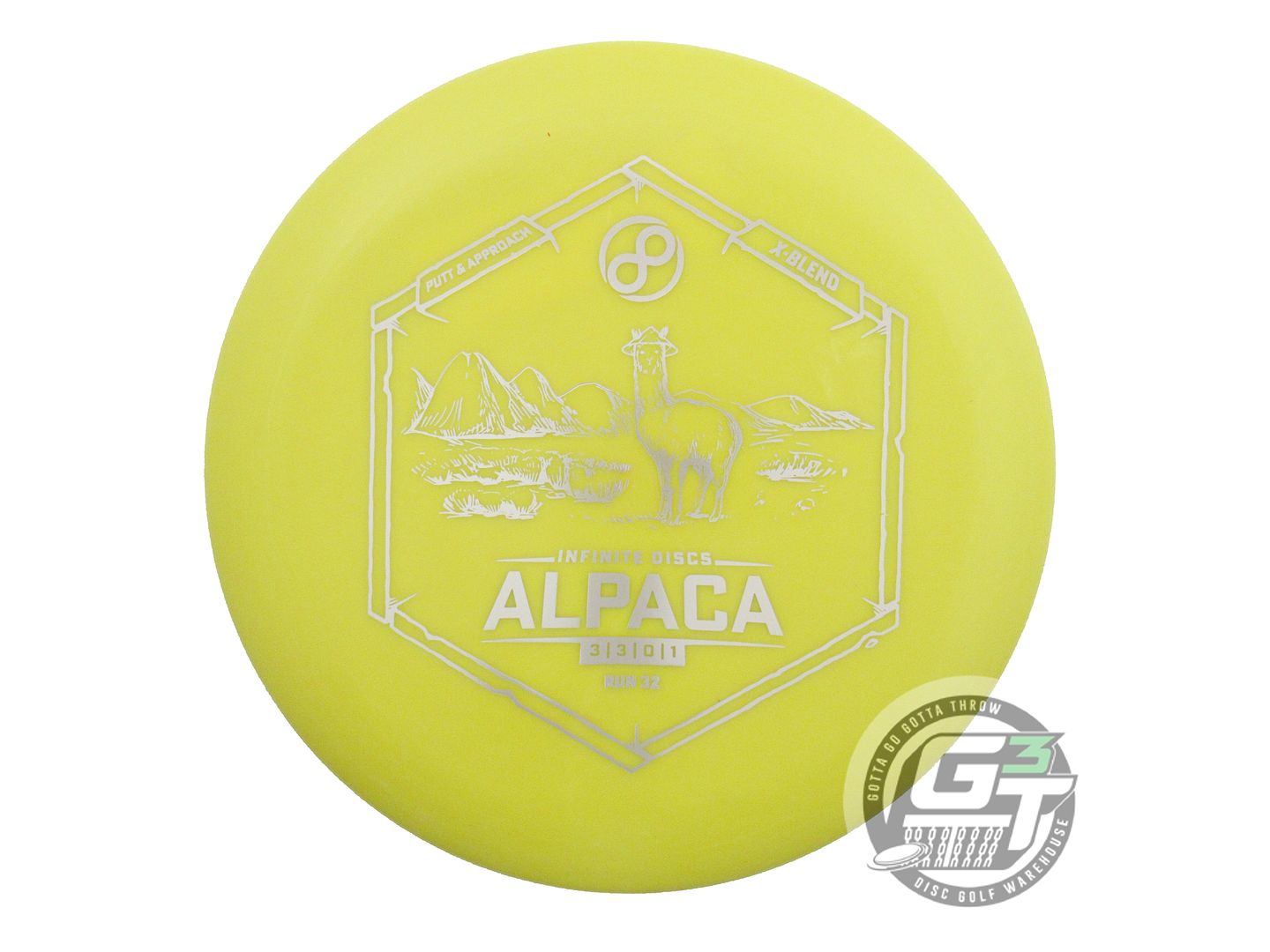 Infinite Discs X-Blend Alpaca Putter Golf Disc (Individually Listed)