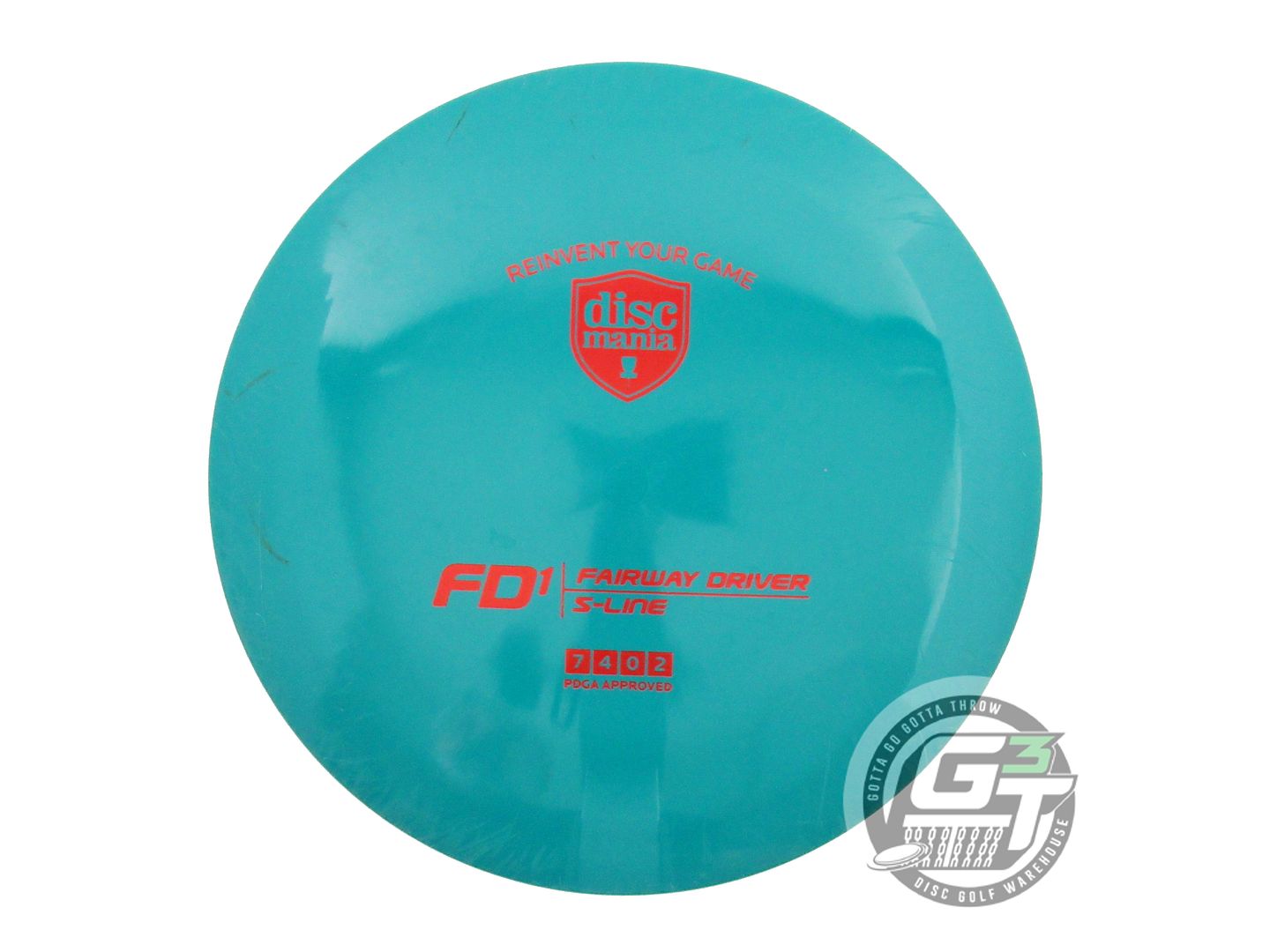 USED DiscMania S-Line FD1 169g Green Red Foil Fairway Driver Golf Disc