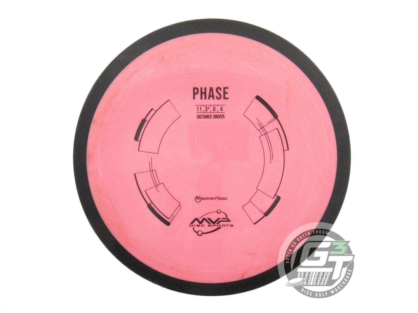 USED MVP Disc Sports Classic Neutron Phase 167g Pink Distance Driver Golf Disc