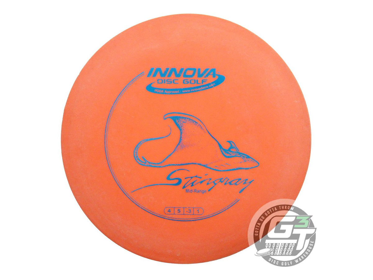 USED Innova DX Stingray 175g Orange Blue Foil Midrange Golf Disc