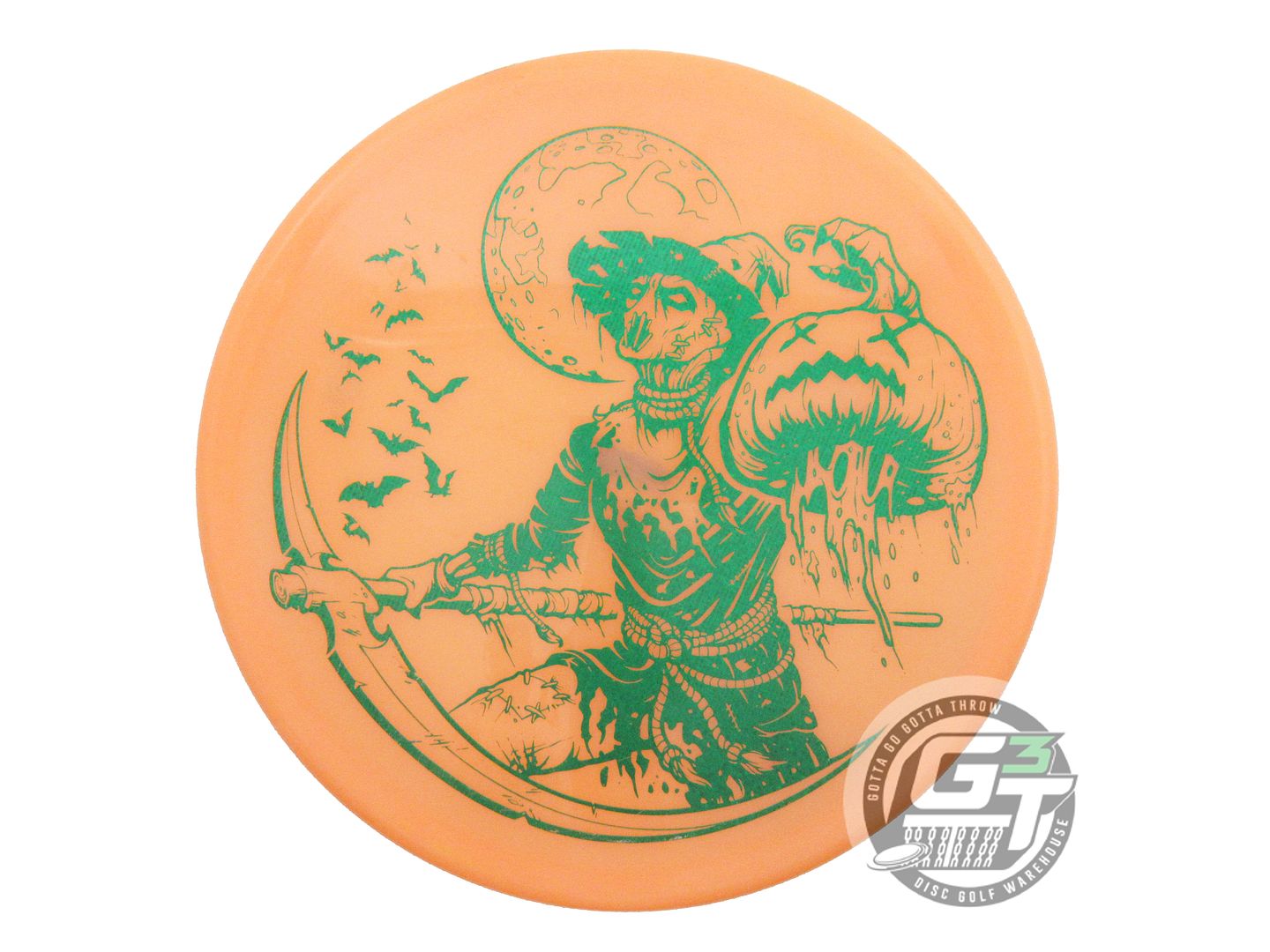 USED Innova SCARECROW Champion Glow Toro 176g Orange Green Matrix Midrange Disc