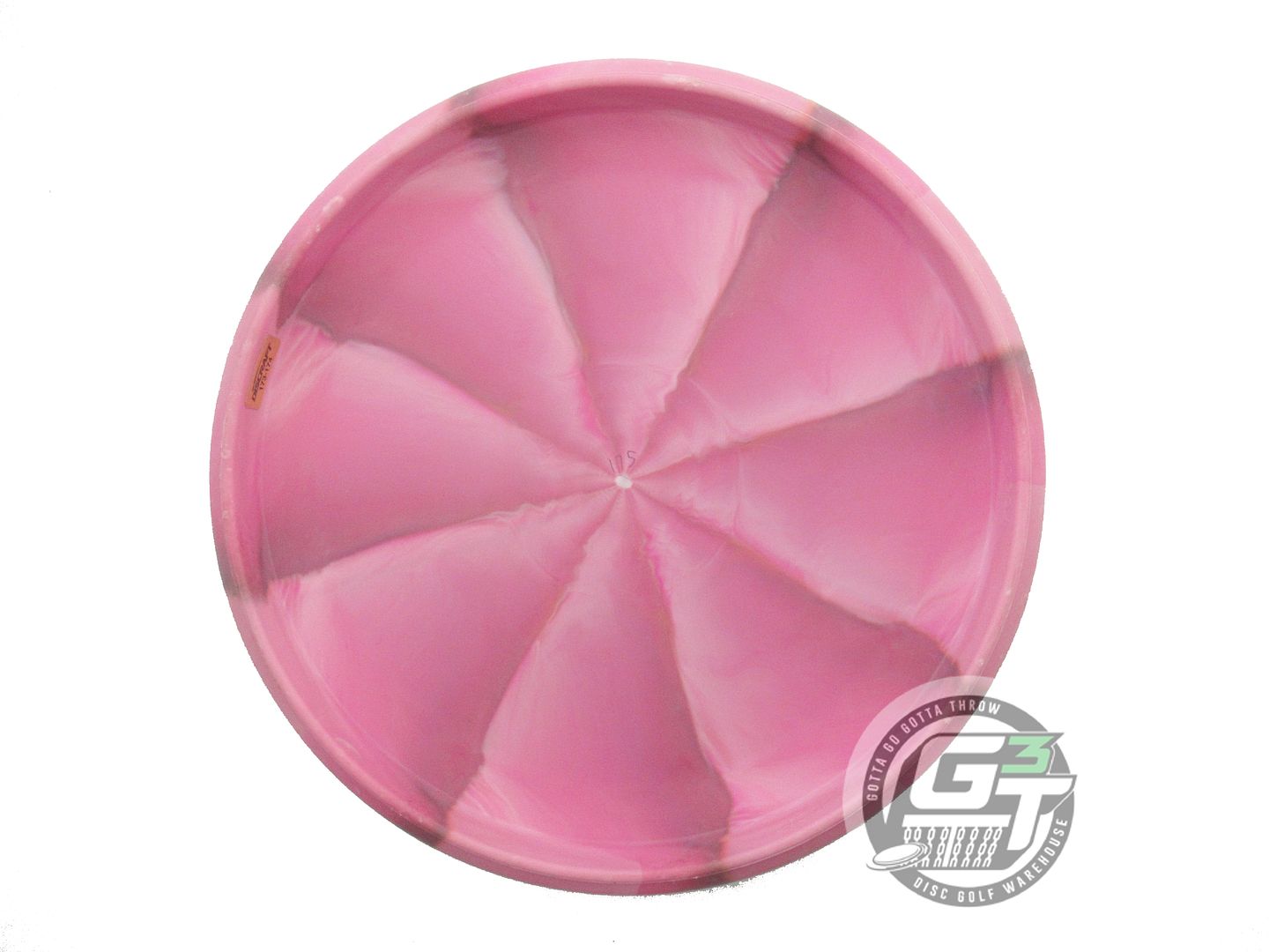 USED Discraft [BARELA] Crazy Tuff Soft Focus 175g Pink-Maroon Putter Golf Disc