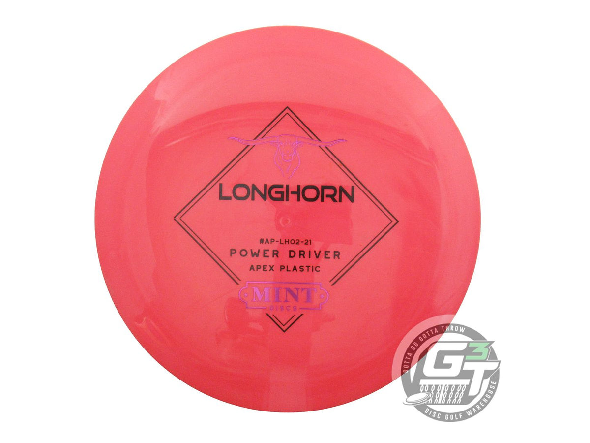 Red Distance Driver Disc USED Mint Discs Apex Longhorn 167g Red Distance Driver Golf Disc ...