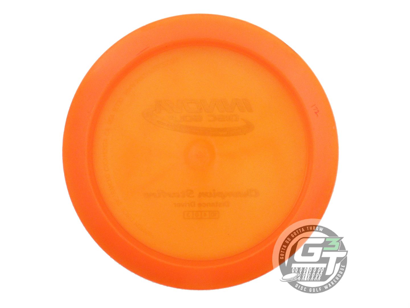 USED Innova Champion Starfire 172g Orange Silver Foil Distance Driver Golf Disc
