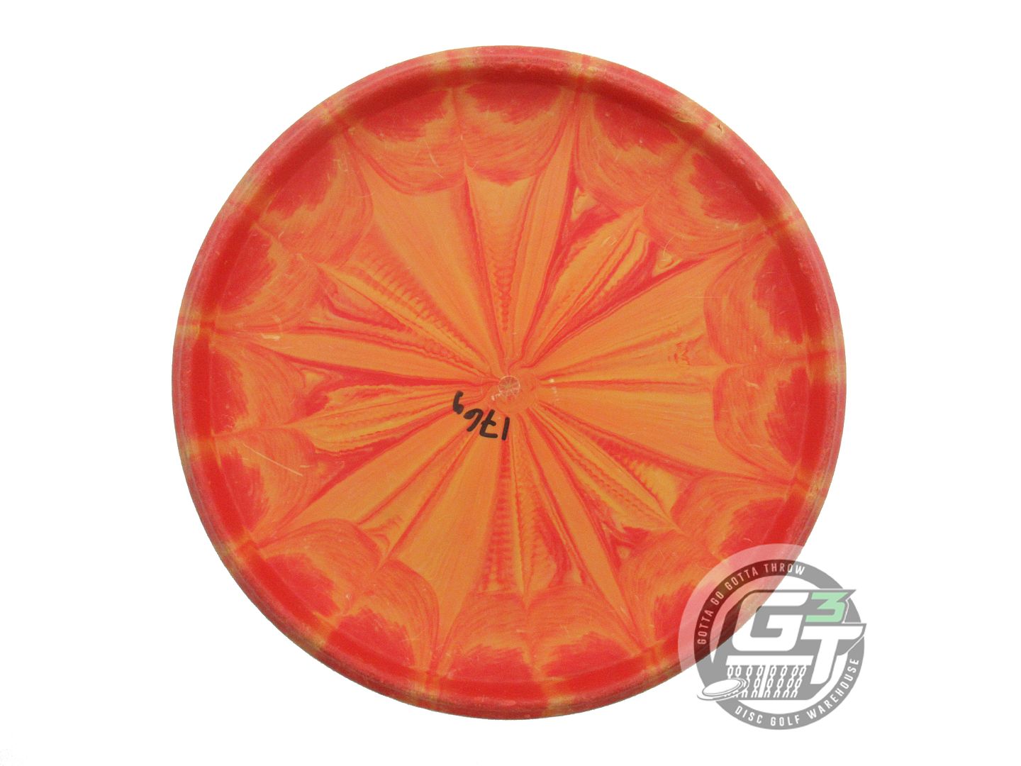 USED Westside Discs Origio Burst Maiden 175g Red-Orange Gold Foil Midrange Disc