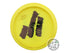USED Westside Discs Tournament Underworld 171g Yellow Green Foil Driver Disc