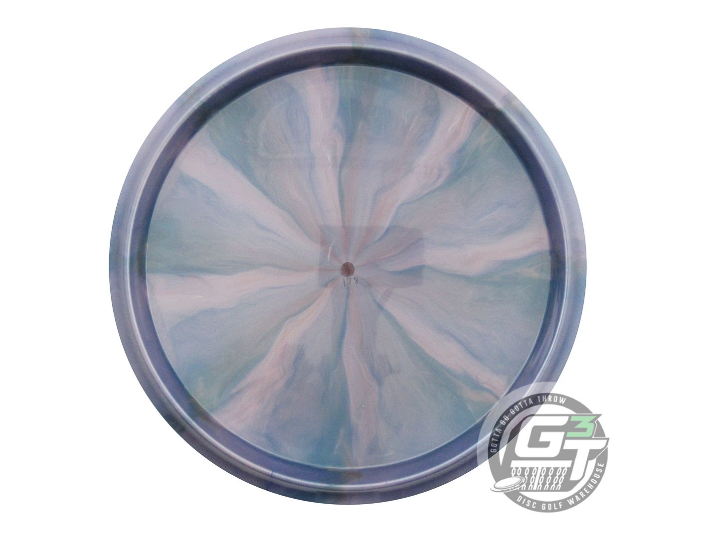 NOS Thought Space Nebula Ethereal Pathfinder 178g Blue-Lilac Midrange Golf Disc