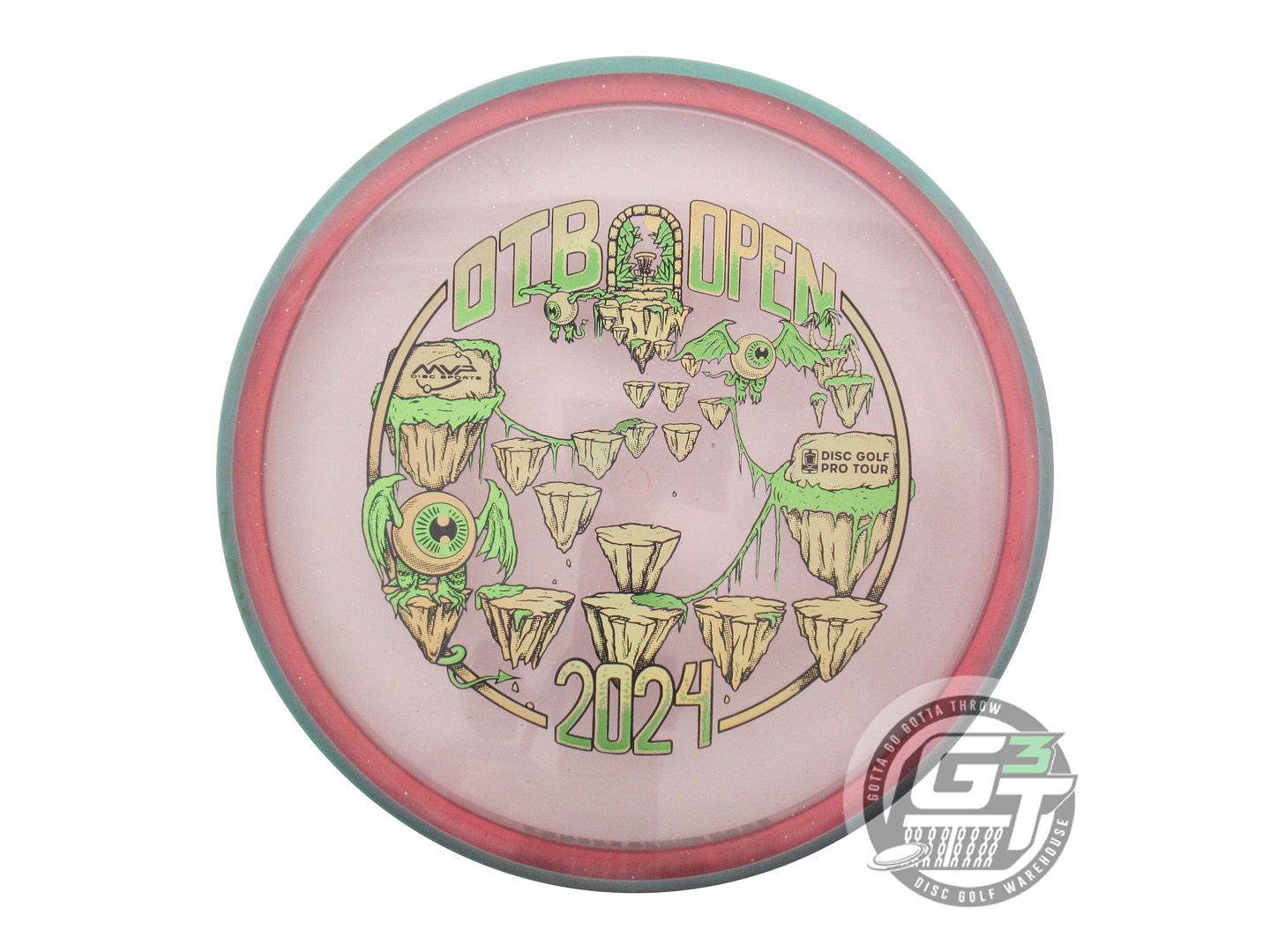 USED Axiom Discs [OTB] Proton Soft Tempo 171g Pink Seafoam Rim Midrange Disc