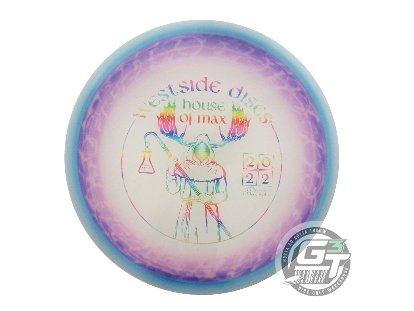 USED Westside Discs [MAXWELL] VIP Harp 168g HOME DYED Putter Golf Disc