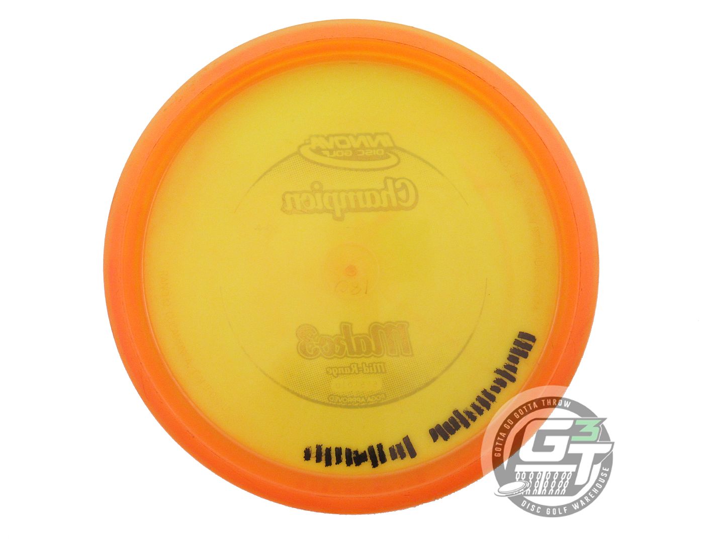 USED Innova Champion Mako3 180g Orange Silver Foil Midrange Golf Disc